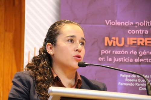 Presentan en IEEM libro sobre violencia política de género en Día Naranja